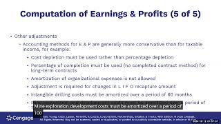 Chapter 5 PowerPoint Lecture Corporations Earnings and Profits and Dividend Distributions [upl. by Atinyl697]