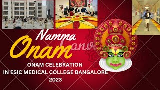 ESIC MEDICAL COLLEGE ONAM CELEBRATION2023 [upl. by Burra]