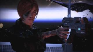 Mass Effect 3 Romance Ending FemShepThane [upl. by Kistner744]