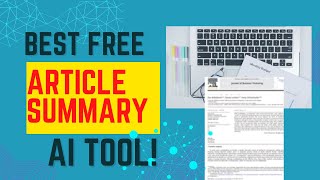 How to summarize research articles and papers using AI [upl. by Hugo698]