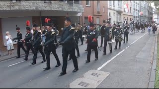 Schützenfest 2024 in Neuss Scheibenschützen Artillerie und Reitercorps [upl. by Vladamir425]