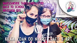 Najro Craft amp Art  Warszawskie Targi Fantastyki  Back To School [upl. by Aneehsor]