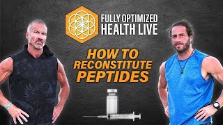 FOH Live How to Reconstitute Peptides [upl. by Lanette895]