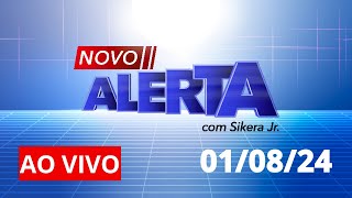 NOVO ALERTA  AO VIVO  01082024 [upl. by Rosalie]