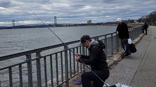 Verrazano–Narrows Bridge New York walking asmr nyc weather bridge relaxing [upl. by Alie700]