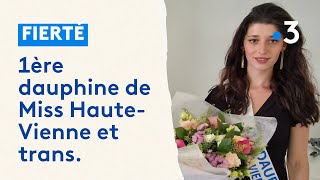 Fierté Lara 1ère dauphine et femme transgenre en HauteVienne [upl. by Orten]