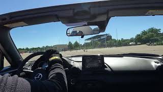 MOWOG 5 2024 Autocross Run 3 Mazda MX5 ND2 Club [upl. by Aymer16]