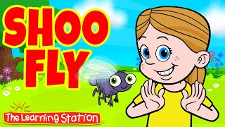 Shoo Fly Song ♫ Brain Breaks Songs for Children ♫ Kids Country Dance Songs by The Learning Station [upl. by Xenos]