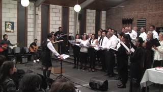 Oudejaarsavond 31122016 Paduan Suara Immanuel NGPMB Moordrecht [upl. by Charmain]