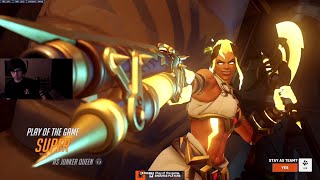 POTG SUPERTF INTENSE JUNKERQUEEN GAME  World of Warcraft X Overwatch 2 TOP 500 [upl. by Roosevelt260]