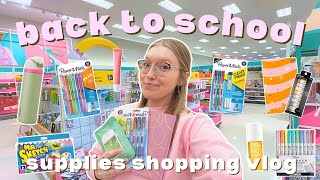 BACK TO SCHOOL SUPPLIES SHOPPING  TARGET ✏️📚  HAUL 2024 [upl. by Winna]