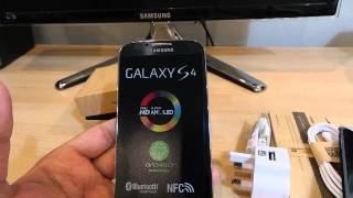 فتح صندوق سامسونج جالكسي اس فور بالعربي Galaxy S4 I9500 [upl. by Noruq]