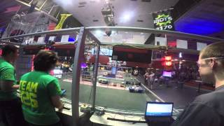 WPI 2016 Semis 2 2 GoPro Behind the Driver Station [upl. by Colon576]