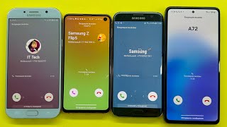 Incoming Call Samsung A7SamsungS7Samsung S10eSamsung A72 [upl. by Uziel]