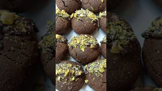 Pistachio amp Chocolate Cookies pistachio chocolatecookies easyrecipe glutenfree chewy delicious [upl. by Scrivings]