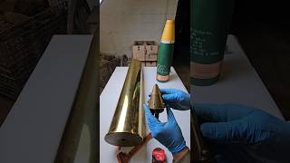 US MILITARY LARGEST SHELL CASING EVER USED 8inch Ammo Fired by Navy Ships gun bullet history [upl. by Gnilrac]