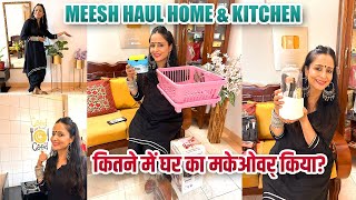 Home Tour 😃 Studio  Meesho Haul  Home Decor  Kitchen Decor LataaSaberwal  घर किचन का सामन [upl. by Prudy]