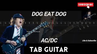 ACDC  DOG EAT DOG  TAB GUITAR [upl. by Hernandez171]