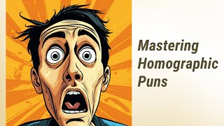 Funny with Words Mastering Homographic Puns [upl. by Mello]