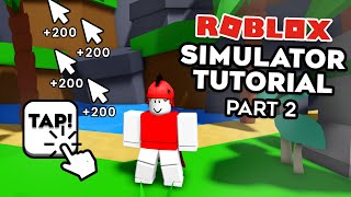 How To Make A Clicking Simulator Game In Roblox Roblox Studio  Part 2 [upl. by Yerggoeg]