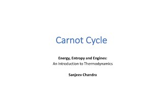 81 Carnot Cycle [upl. by Nesyaj223]