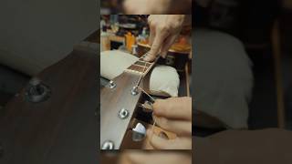 Stop stringing your guitars like this guitar guitaradvice guitartech [upl. by Atronna]