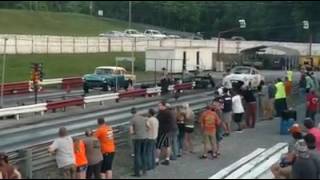 Moonshiner​ Josh Owens with South East gassers Knoxville Dragstrip TN [upl. by Ahsekat]