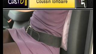 Coussin Lombaire voiture et bureau [upl. by Asaeret613]