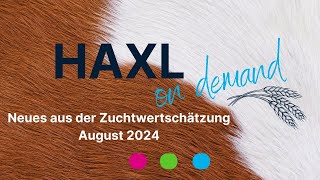 HAXL on demand  ZWS August 2024 [upl. by Enrichetta]