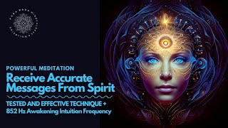 Connect To Your Spirit Guide Unlock Psychic Communication Guided Meditation [upl. by Gunnar]