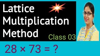 Lattice Multiplication  VERY EASY explaination [upl. by Ede]