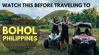 WATCH THIS BEFORE TRAVELING TO BOHOL  THE PHILIPPINES VLOGS [upl. by Christean697]