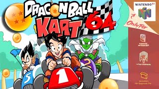 Dragon Ball Kart 64 Saiya Cup  Nintendo 64 4k 60fps gameplay dragonballz kart [upl. by Nivag]