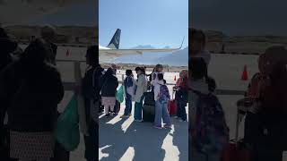 Ready to takeoff flight skardu airport aeroplane flying takeoff gilgitbaltistantourism [upl. by Kylstra680]