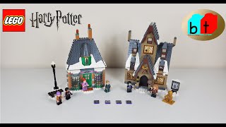 Lego Harry Potter 76388 Hogsmeade Village Visits Speed Build [upl. by Yurik655]