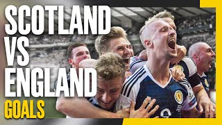 Scotland Goals v England  Griffiths Robertson Souness Dalglish amp More  Scotland National Team [upl. by Esiom]