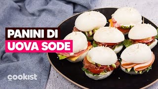 Panini di uova sode si preparano in pochissimo e sono davvero deliziosi [upl. by Annaeerb405]