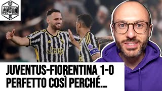 JuventusFiorentina 10 vittoria stile Allegri che non piace più a nessuno Perfetto così  Avsim [upl. by Leinad198]