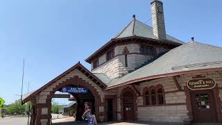 Historic Train Station in Laconia New Hampshire [upl. by Appleton310]