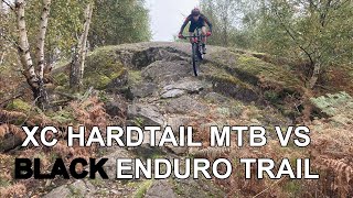 XC Hardtail VS BLACK Enduro Trail  Trek Procaliber 98 [upl. by Ria457]