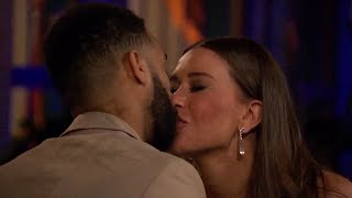 Gabby Gives Mario Her First Rose amp Kisses Him on The Bachelorette 19x01 July 11 2022 [upl. by Critta]