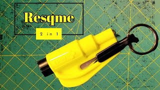 Car Rescue Tool  Resqme 2 in 1 [upl. by Warthman]