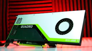 Quadro RTX 4000 vs E5 2699 v4 Benchmark [upl. by Aneryc]