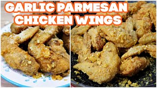 GARLIC PARMESAN CHICKEN WINGS [upl. by Leehar]