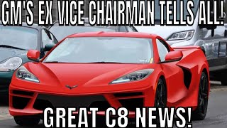 C8 Mid Engine Corvette PRICE amp REVEAL Date Leaked From EX GM Chairman [upl. by Folsom]