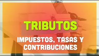 Tributos  Impuestos Tasas y Contribuciones [upl. by Vipul]