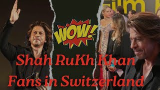 The love of Shah Rukh Khan Fans🔥 Film Fest Locarno [upl. by Chaudoin]