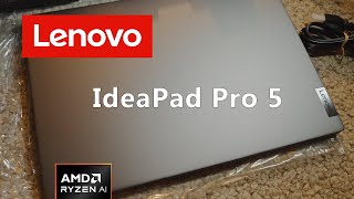 Lenovo IdeaPad Pro 5 AMD 2024 Unboxing [upl. by Adelbert]