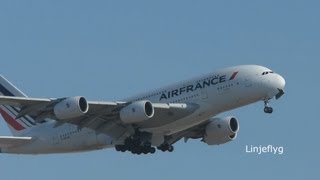 AIR FRANCE quotSUPERquot A380 LAX departur [upl. by Hayila978]