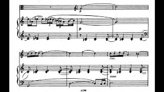 Kodály Zoltán  Adagio mélyhegedűre és zongorára Adagio for viola and piano1905full score [upl. by Lansing821]